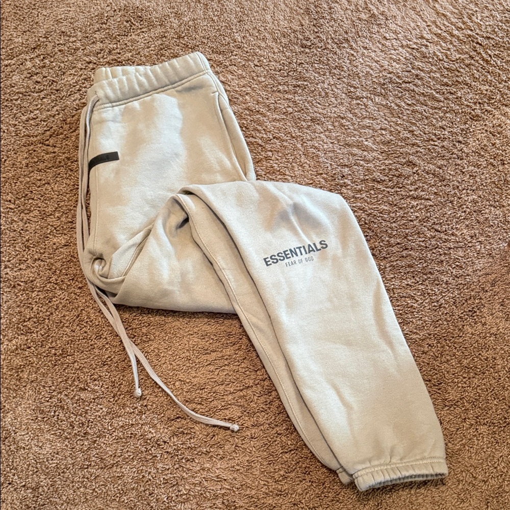 Essentials Jogger Pants - Light Gray